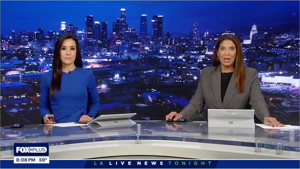 FOX 11 Los Angeles LA Live News Tonight broadcast covering the story